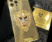 Solid 24K gold and diamond-encrusted Centurion iPhone 12 Pro, one of three ever made by Leronza