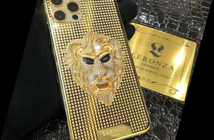solid 24k gold iphone