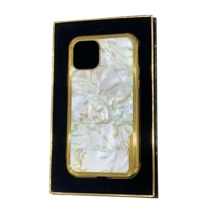 24K Gold iPhone Case Mother of Pearl Case