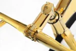 24K Gold Men's Racing Bike