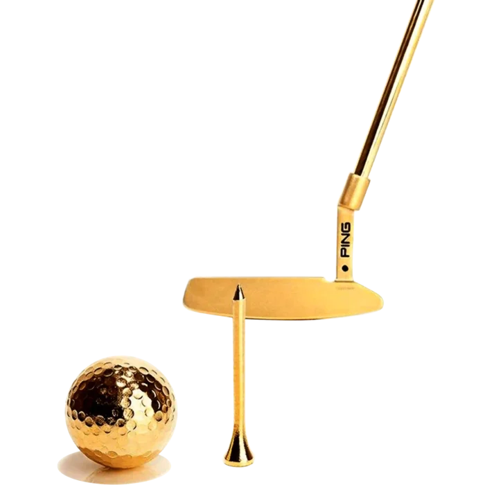 24k Gold Golf Club