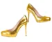 24K Gold Stiletto Shoes