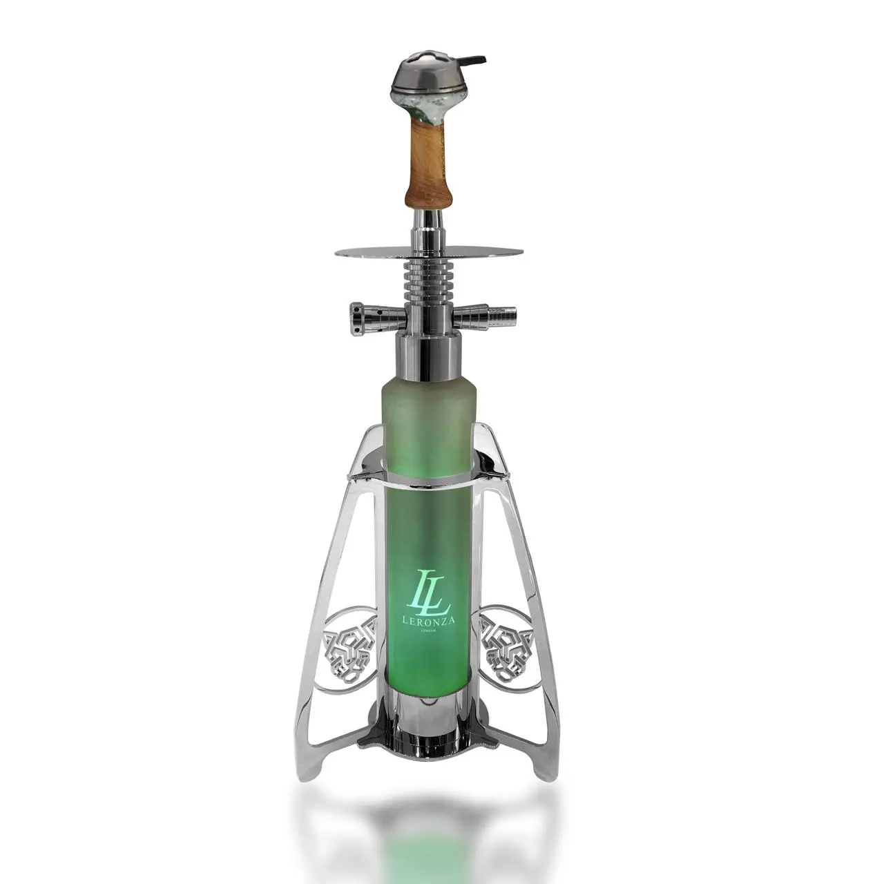 New 24K Gold Shisha - Leronza Luxury Tribal Edition Hookah | Leronza New 24K Gold Shisha