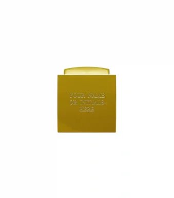 24K Gold Square Cufflinks