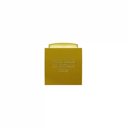24K Gold Square Cufflinks