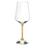 24K Gold Crystal Wine Glass