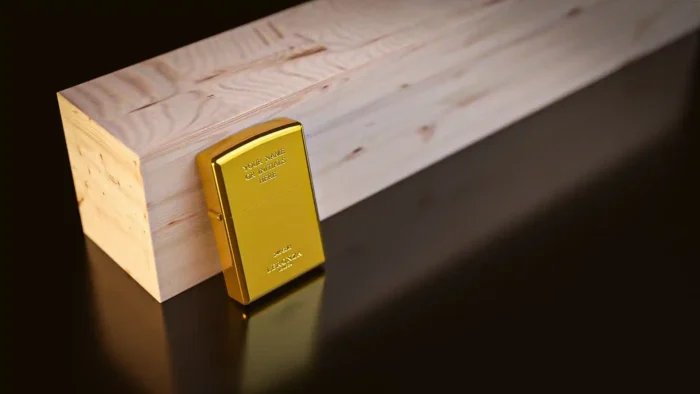 24K Gold Zippo Lighter
