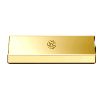 24K Gold Desk Card Holder