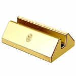 24K Gold Desk Card Holder