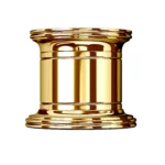 24K Gold Magnetic Paperclip Holder