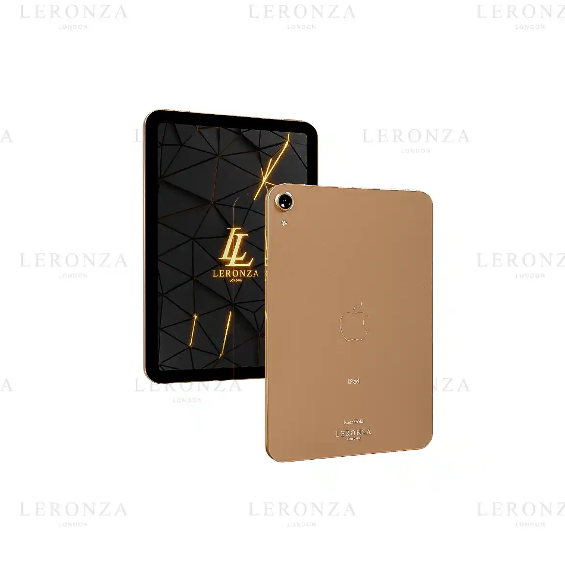The New 24K Gold Apple iPad customized by Leronza