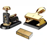 24K Gold Stapler and Hole Punch