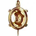 24K Gold Turtle (PAPERWEIGHT and BELL)