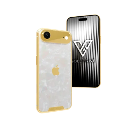 Majesty iPhone Air in 24K Gold, Rose Gold & Platinum – 24K gold luxury customization by GoldPrivé