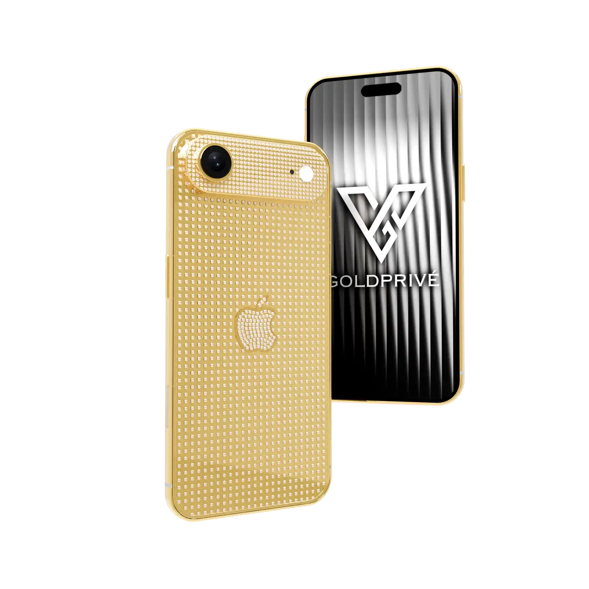 Supernova iPhone Air in 24K Gold, Rose Gold & Platinum – 24K gold luxury customization by GoldPrivé
