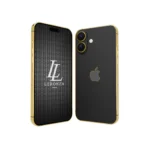 Gold iPhone 16 Plus Black