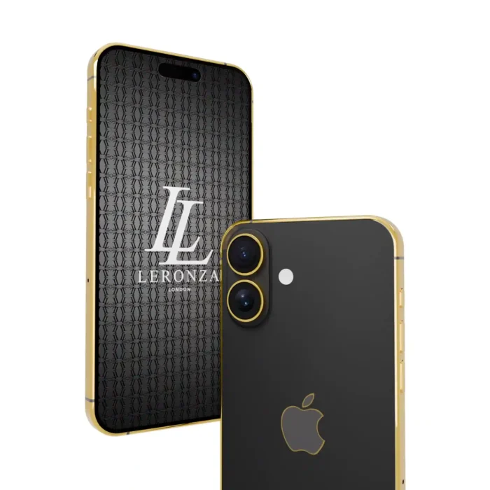 Gold iPhone 16 Plus Black