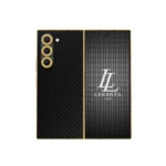 Gold Samsung Galaxy Z Fold6 Black