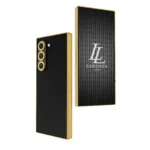 Gold Samsung Galaxy Z Fold6 Black