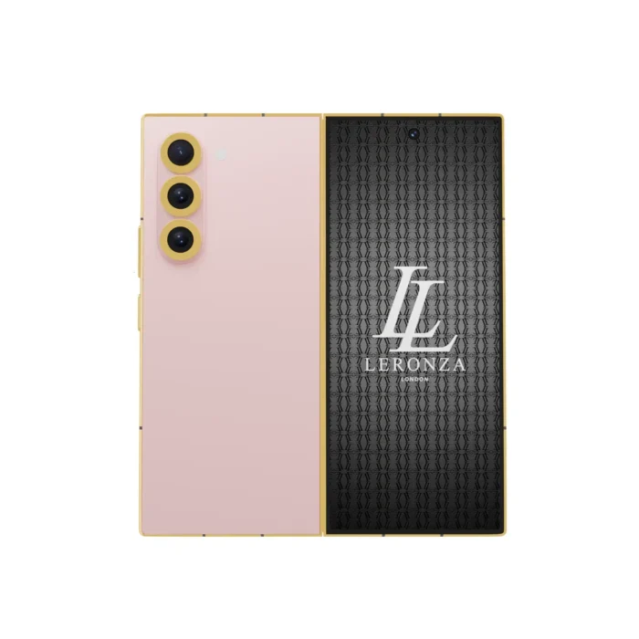 Gold Samsung Galaxy Z Fold6 Pink