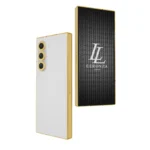 Gold Samsung Galaxy Z Fold6 White