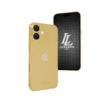 24k Gold iPhone 16 Plus Diamond logo