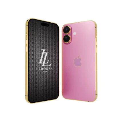 Gold iPhone 16 Plus Pink
