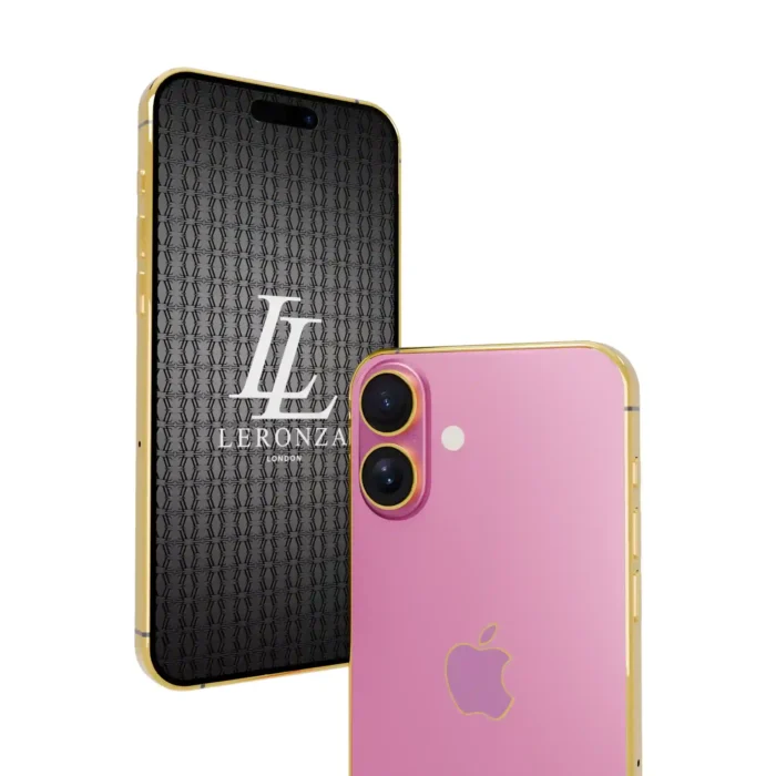 Gold iPhone 16 Plus Pink