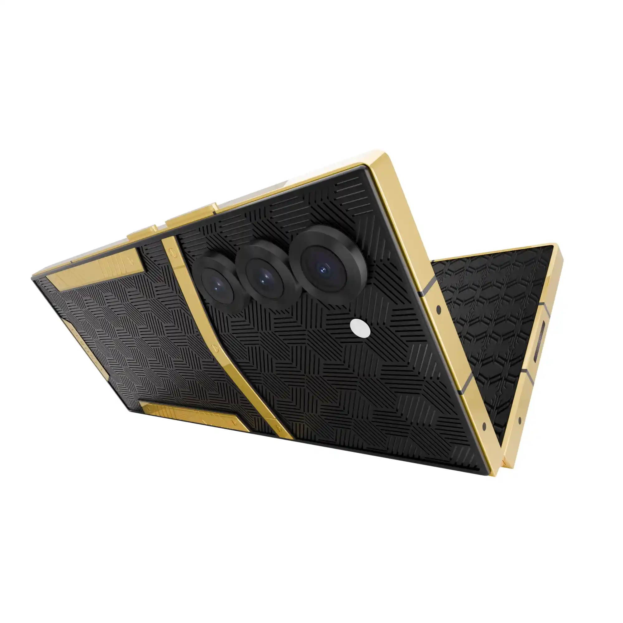 Gold Samsung Galaxy Z Fold6 Rhodium