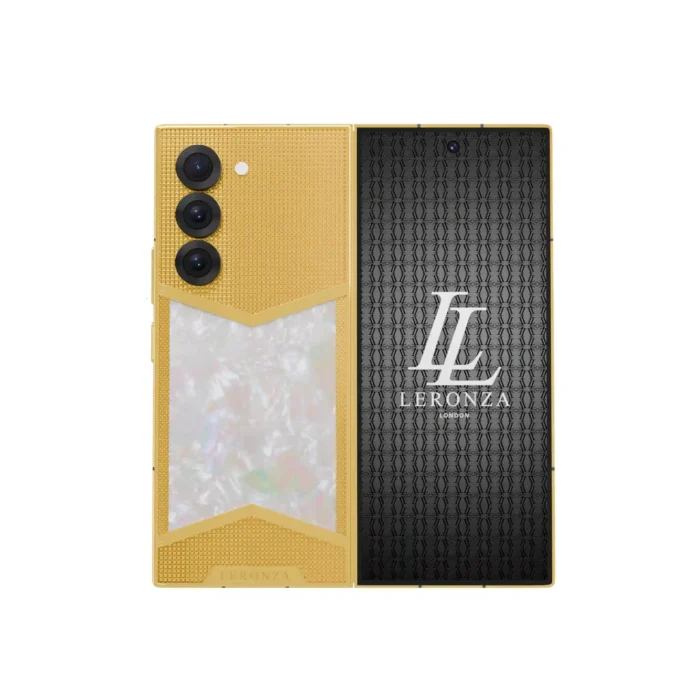 24K Gold Samsung Galaxy Fold6 Pearl