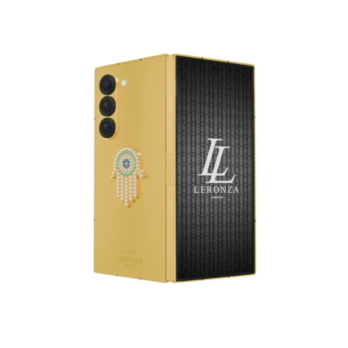 Solid Gold Samsung Galaxy Z Fold6 Hamsa Eye