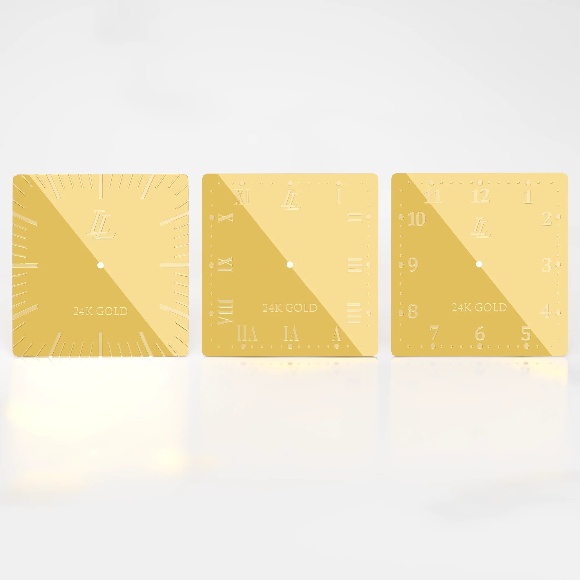 Custom 24K gold watch