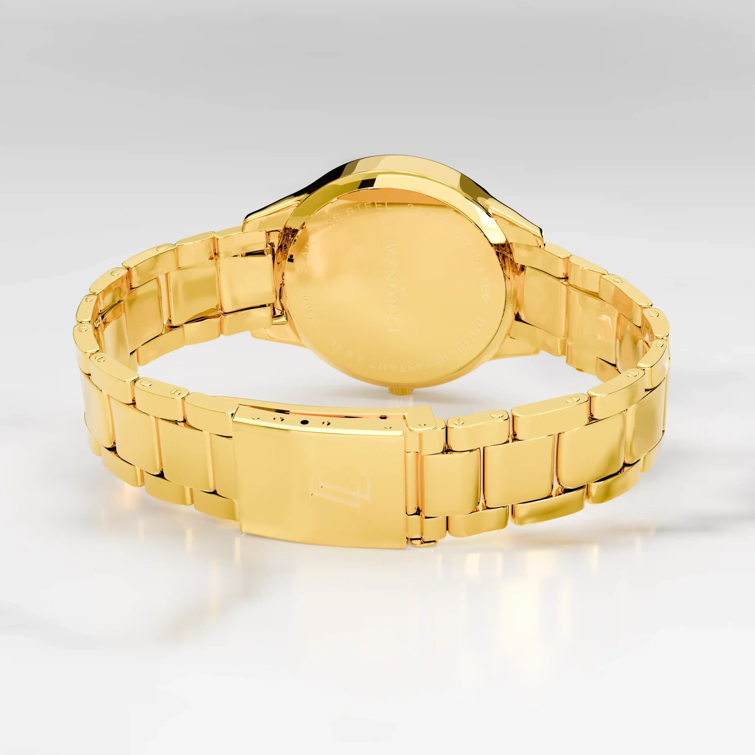 Custom 24K gold watch