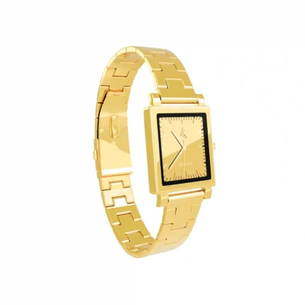 Custom 24K gold watch