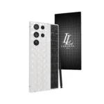 Gold Samsung Galaxy S25 Ultra leather