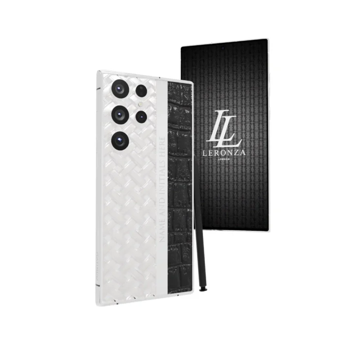 Gold Samsung Galaxy S25 Ultra leather