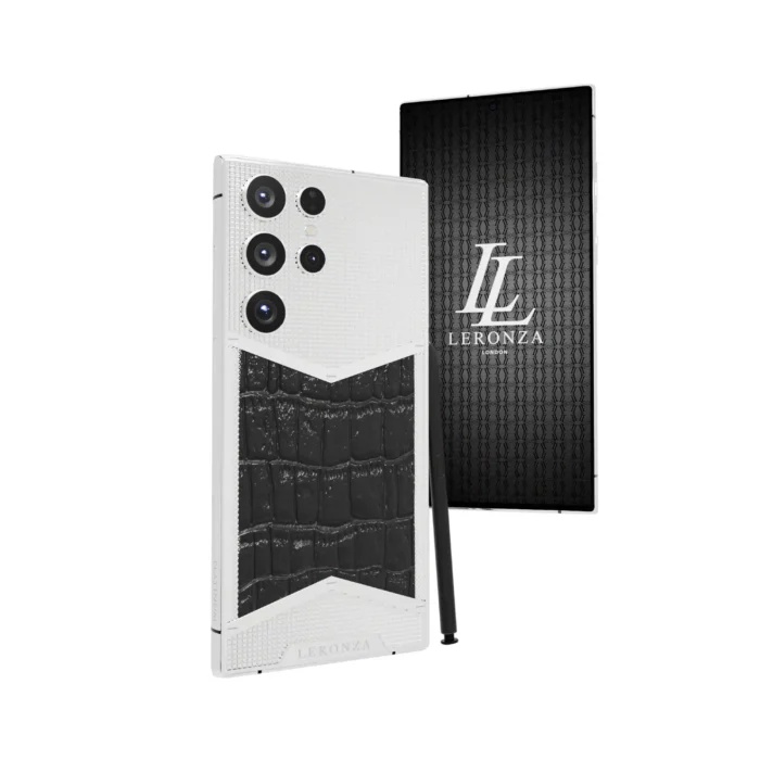 24K Gold Samsung Galaxy S25 Ultra leather