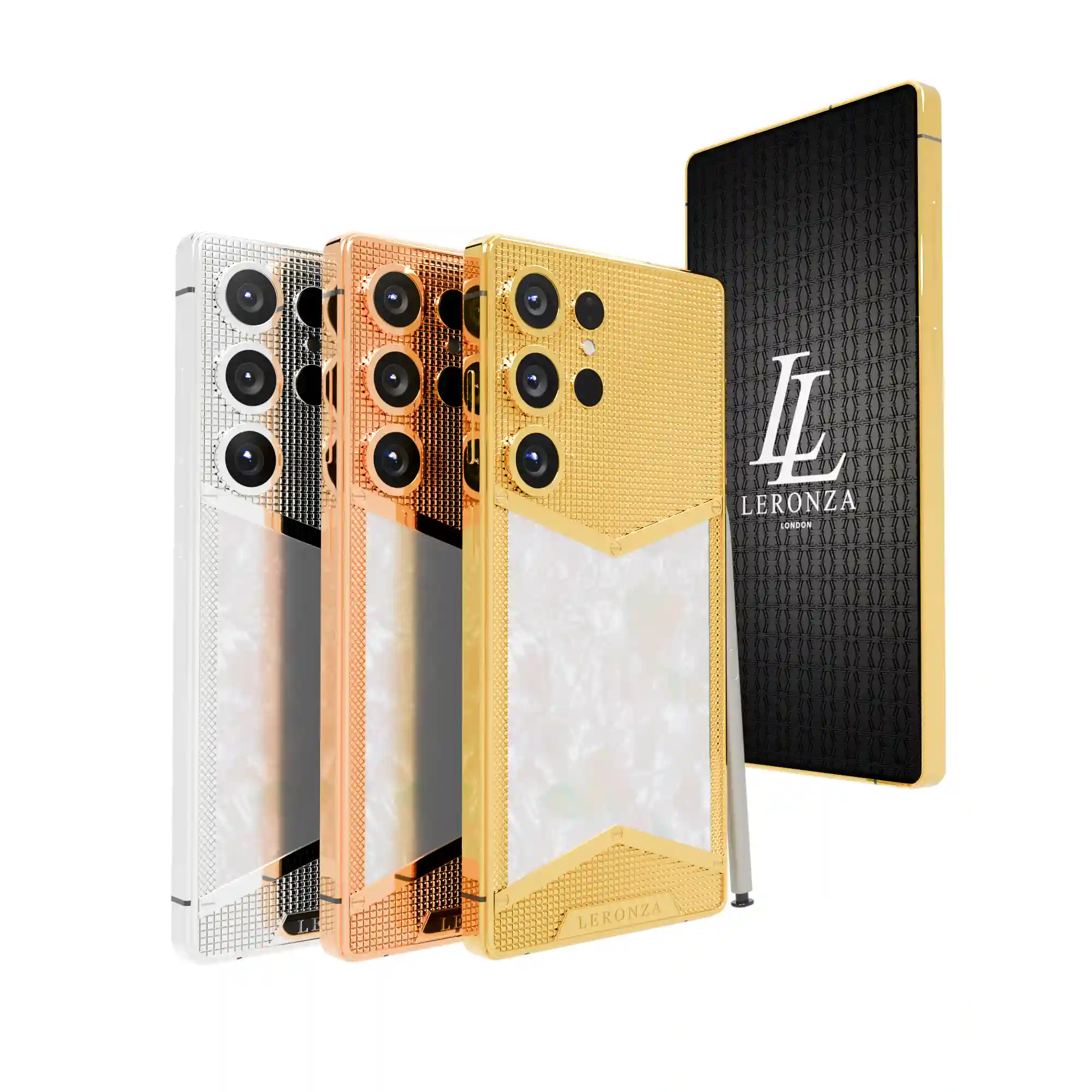 Gold Samsung Galaxy S25 Ultra Majesty Pearl | Leronza Gold Samsung Galaxy S25 Ultra Majesty Pearl