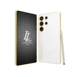 Gold Samsung Galaxy S25 Ultra Side Frame White