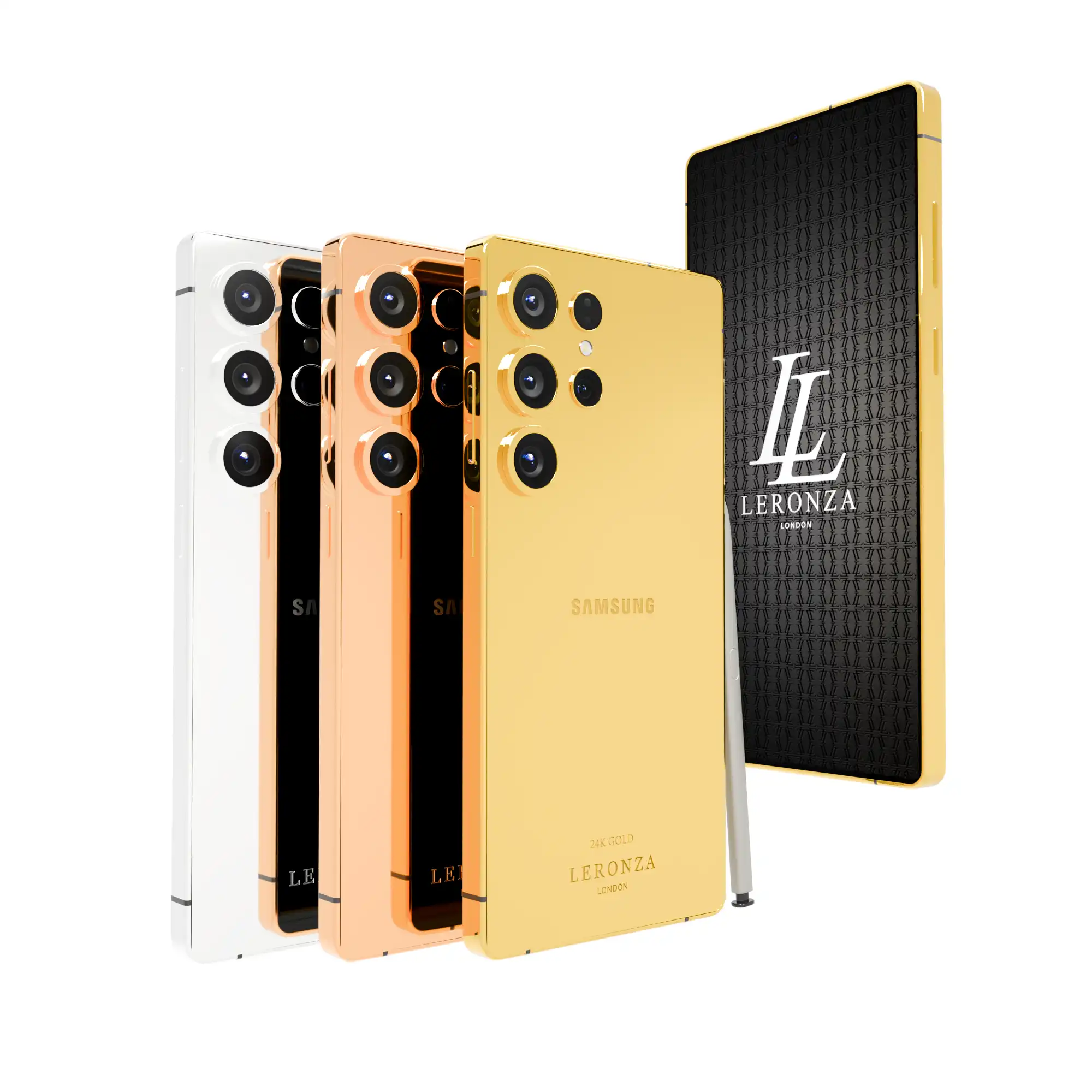 24K Gold Samsung Galaxy S25 Ultra Elite | Leronza 24K Gold Samsung Galaxy S25 Ultra Elite