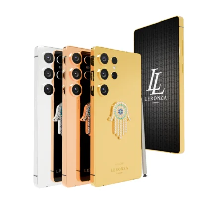 Solid Gold Samsung Galaxy S25 Ultra Hamsa Amulet