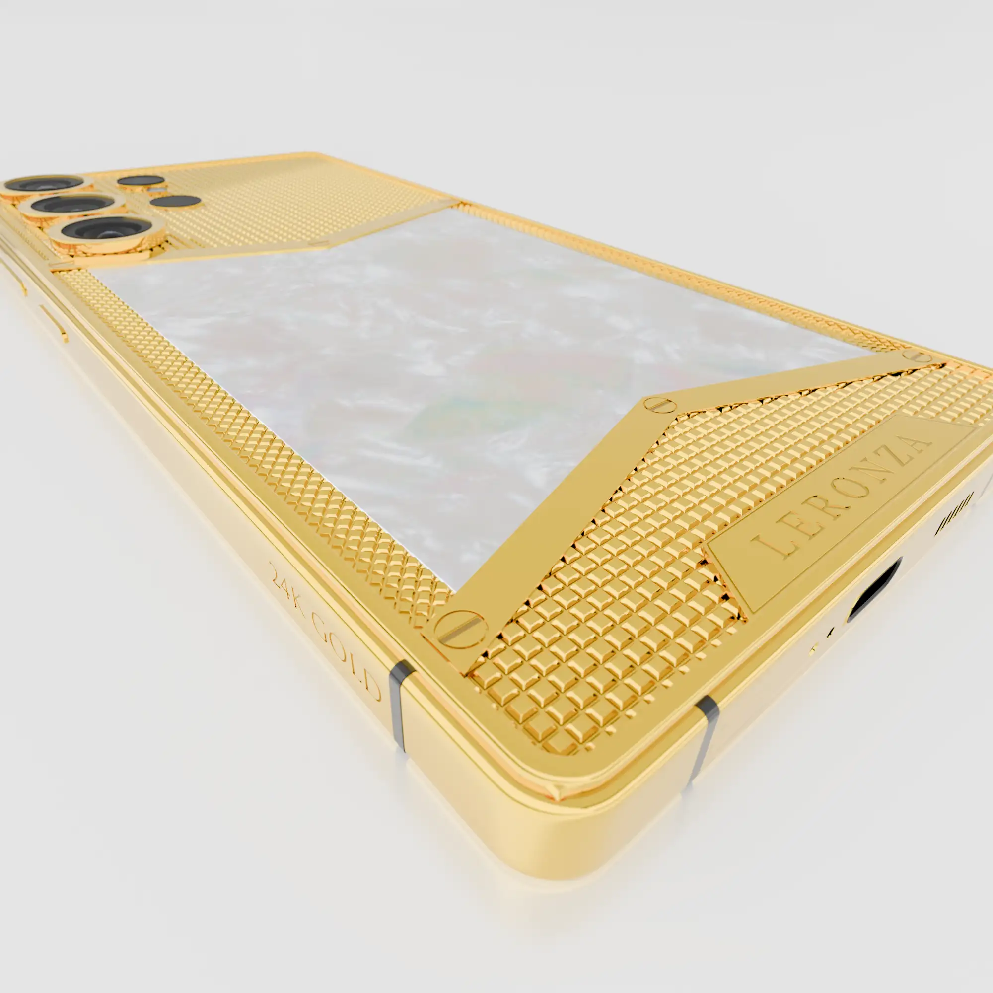 Gold Samsung Galaxy S25 Ultra Majesty Pearl