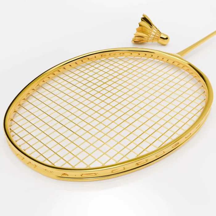 24k Gold Badminton Set - Image 3