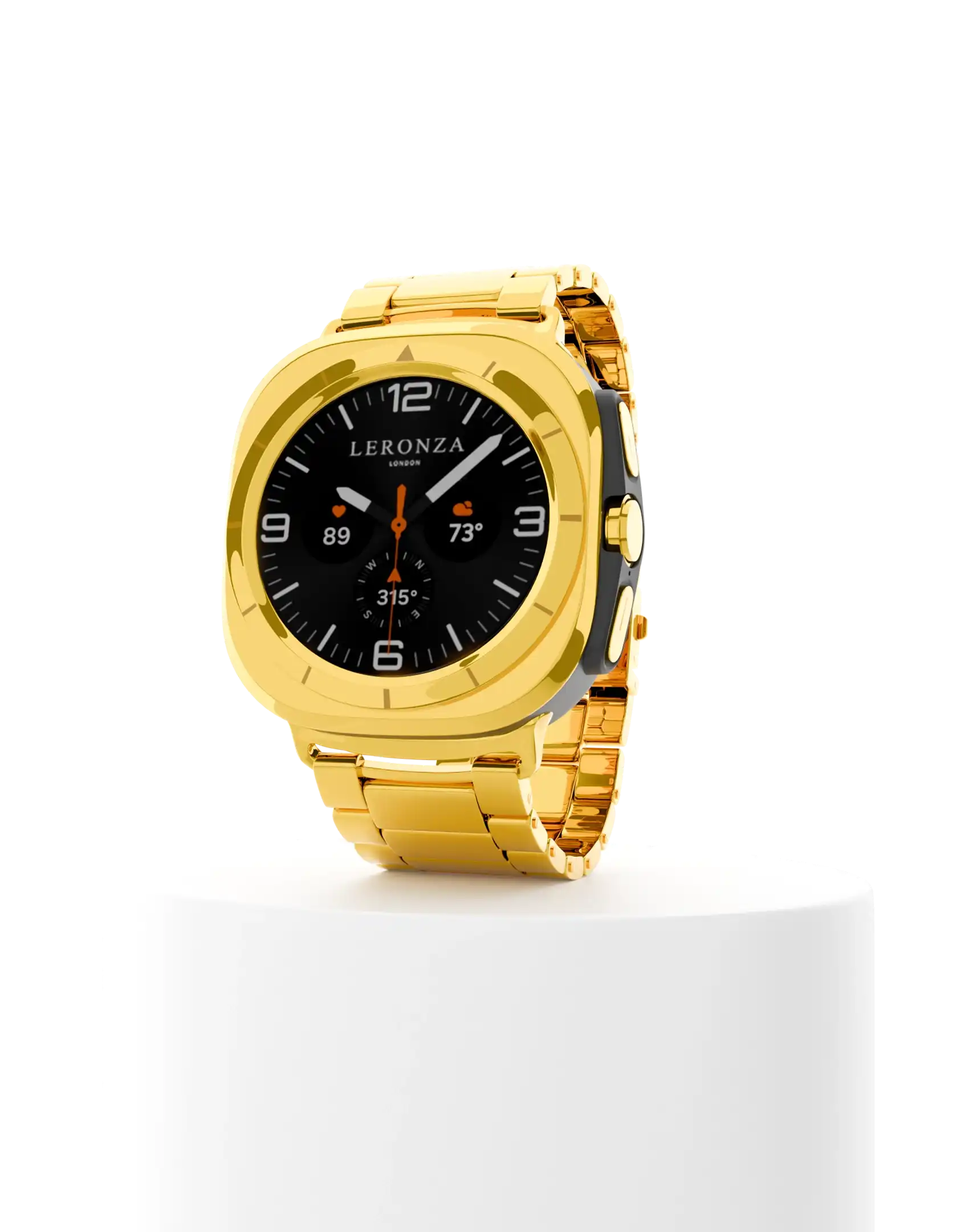 24K Gold Luxury Leronza Samsung Galaxy Watch Ultra