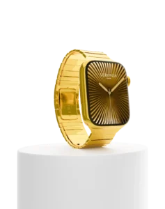 24K Gold Luxury Leronza Apple Watch Series 10