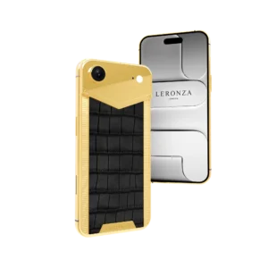 Exotic Noble iPhone Air in 24K Gold, Rose Gold & Platinum – 24K gold luxury customization by Leronza