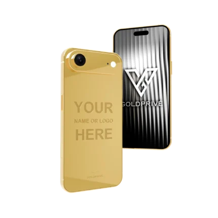 Signature iPhone Air in 24K Gold, Rose Gold & Platinum – 24K gold luxury customization by GoldPrivé