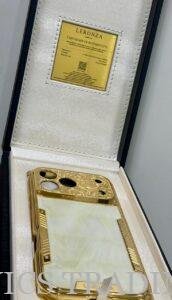 gold plating on smartphones