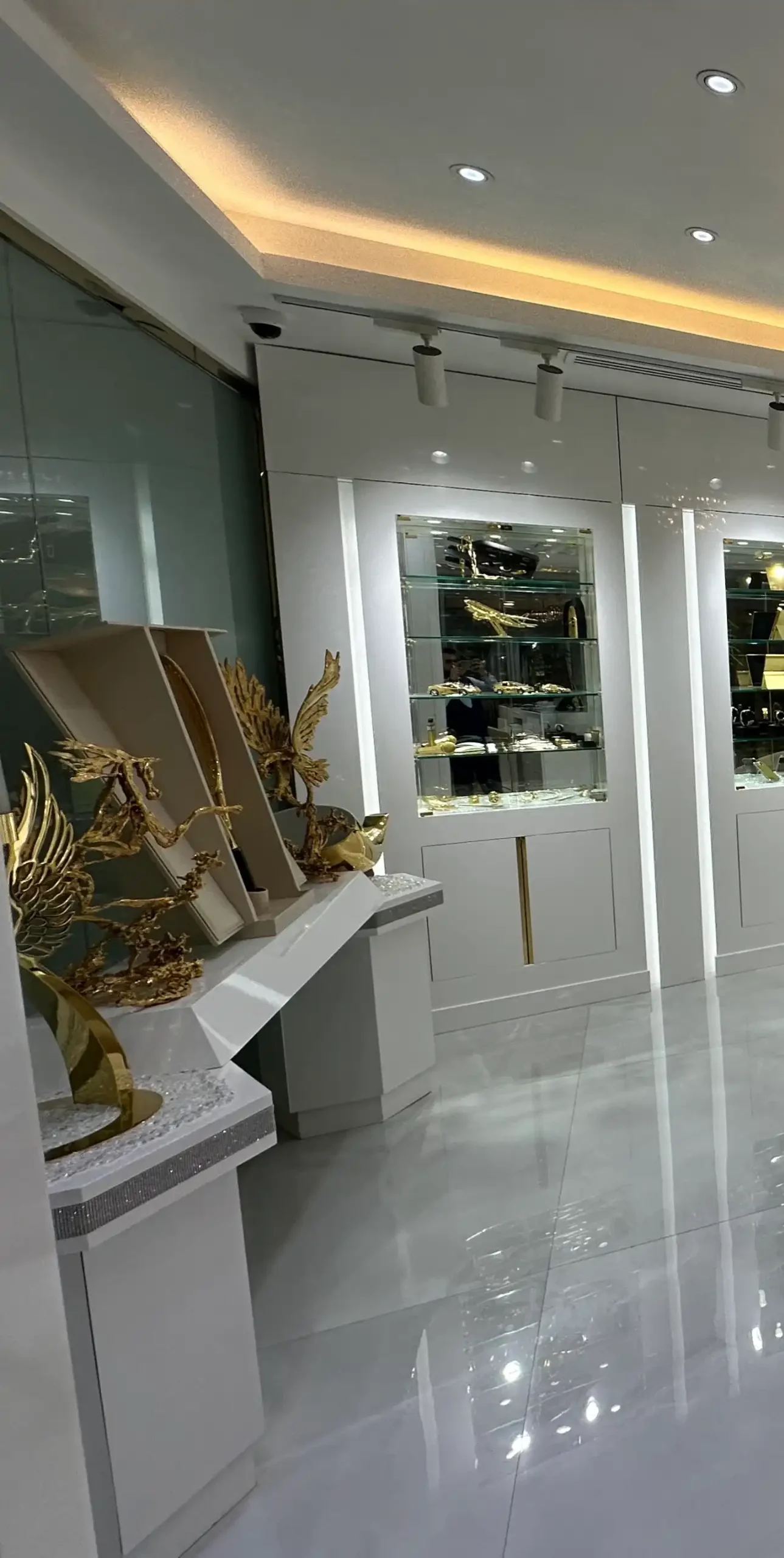 Leronza luxury display area