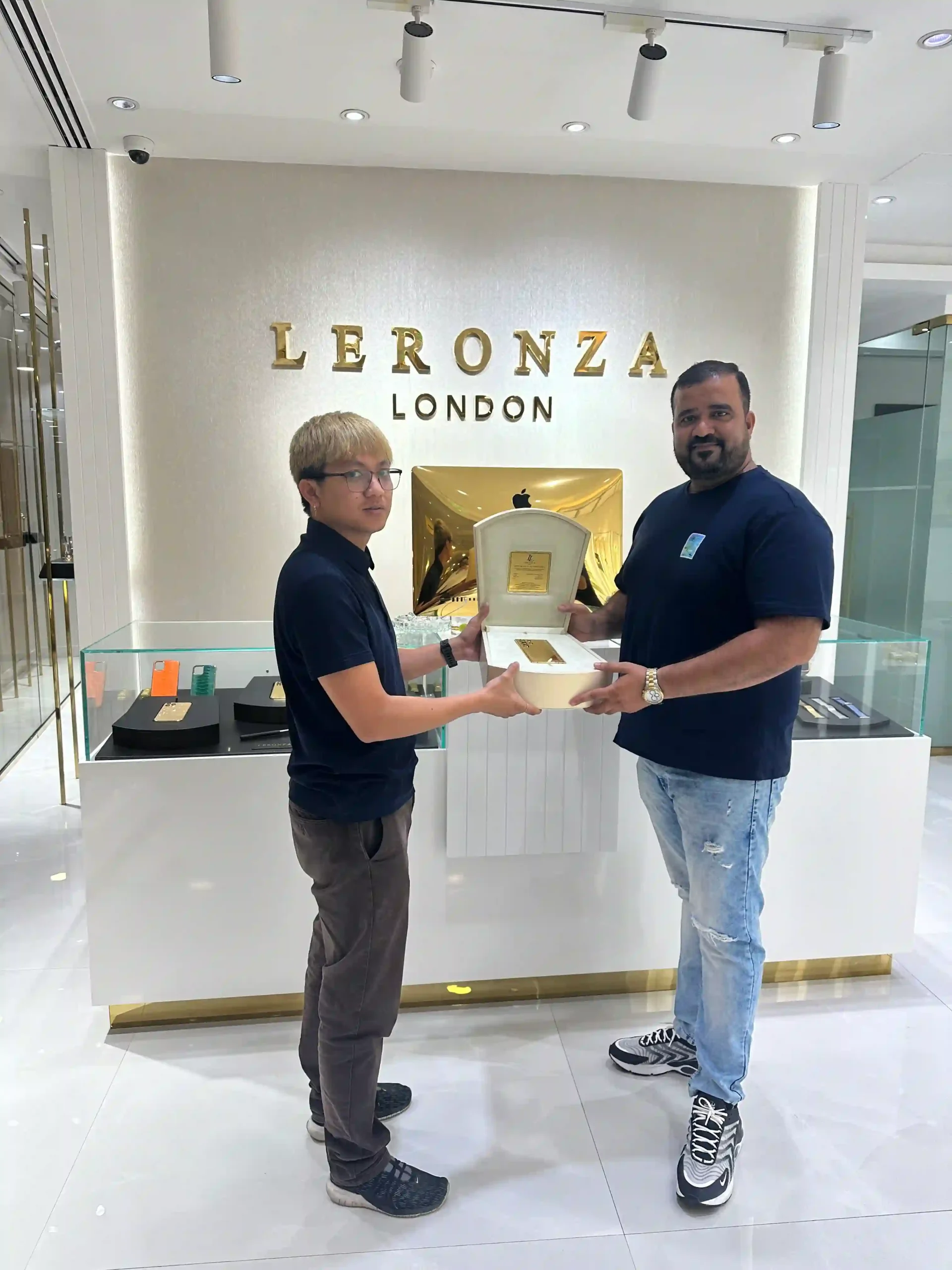 Luxury finish customization option